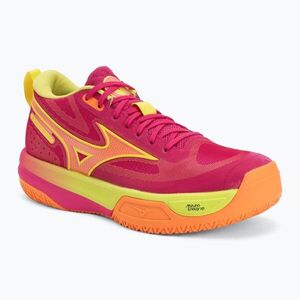 Röplabda cipő Mizuno Neo Jump pink tetra/fortune yellow/light (Neo Jump V1GA259942) kép