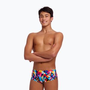 Gyerek úszóboxer Funky Trunks Sidewinder Trunks broken blox (Sidewinder Trunks FTS015B7238424) kép