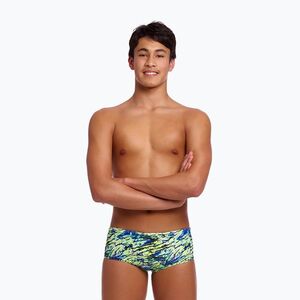 Gyerek úszóboxer Funky Trunks Sidewinder Trunks scaled black (Sidewinder Trunks FTS015B7238824) kép
