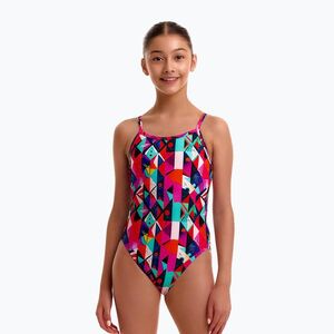 Gyermek egy részes fürdőruha Funkita Single Strap One pieces art dropout (Single Strap One Piece FKS030G7238508) kép