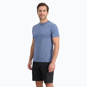 Férfi WOOLCANO Merino 100% TEE0546 kék technikai póló (Merino 100% TEE0546 WLC-B5AP01-NAV) kép