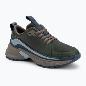 Férfi cipők Calvin Klein YM0YM01417 Hike Runner Laceup Tech Mix thym/taupe smog (YM0YM01417 Hike Runner Laceup Tech Mix YM0YM0141702M) kép