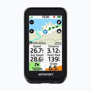 Kerékpáros navigáció iGPSPORT BiNavi Air black (BiNavi Air 18331) kép