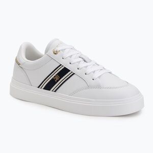 Női cipők Tommy Hilfiger Chic Cupsole Webbing white (Chic Cupsole Webbing FW0FW09354YBS) kép