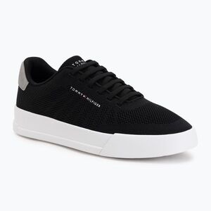 Férfi tornacipő Tommy Hilfiger Court Knit black (Court Knit FM0FM05823BDS) kép