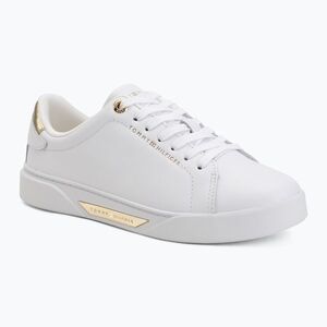 Női cipők Tommy Hilfiger Essential Chic Court white (Essential Chic Court FW0FW09019YBS) kép