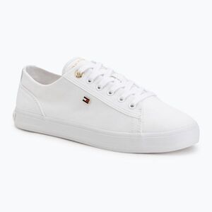 Női tornacipő Tommy Hilfiger Foxing Sneaker Canvas white (Foxing Sneaker Canvas FW0FW09170YBS) kép