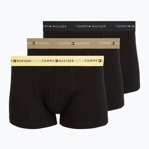 Férfi boxer nadrág Tommy Hilfiger Trunk WB 3 pairs black/citronella/woodridge (Trunk WB UM0UM038900TO) kép