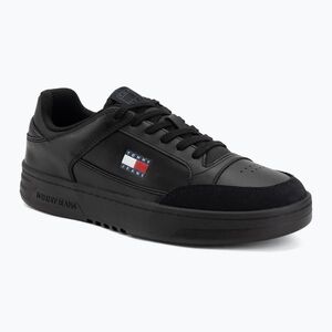 Férfi cipők Tommy Jeans Cupsole Leather black (Cupsole Leather EM0EM01660BDS) kép
