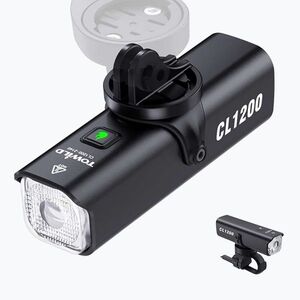 Első kerékpárlámpa Towild CL1200 black (CL1200 18074) kép