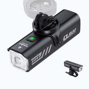Első kerékpárlámpa Towild CL1600 black (CL1600 18104) kép