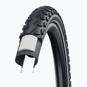 Kerékpárgumi SCHWALBE Land Cruiser Plus Puncture Guard Green Compound 28 x 2.00 black reflex (Land Cruiser Plus Puncture Guard Green Compound 11159235.01) kép