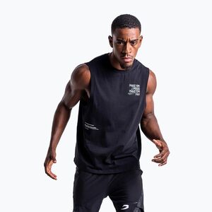 Férfi póló BOXRAW Make 'Em Miss Muscle black (Make 'Em Miss Muscle BXRW-MEMMT-B) kép