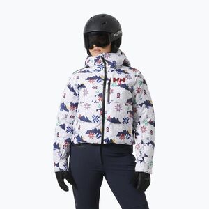 Női síkabát Helly Hansen Kvitfjell Race Short Puffy white crescendo (Kvitfjell Race Short Puffy 66244_002) kép