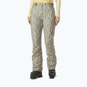 Női sínadrág Helly Hansen St. Moritz Insulated 2.0 sand floral aop (St. Moritz Insulated 2.0 65951_390) kép