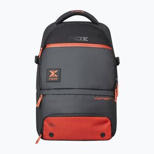 Padel hátizsák NOX Luxury Open Series Backpack 30 l black/red (Luxury Open Series Backpack MOCOPENBLRE) kép
