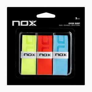 Padelütő markolatszalag NOX Pro Overgrip 3 pcs multicolour (Pro Overgrip OVPROBLCO3) kép