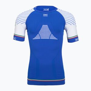Férfi termoaktív póló X-Bionic Invent 4.0 Patriot Running Shirt blue (Invent 4.0 Patriot Running Shirp IN-RTPAS23M) kép