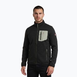 Férfi polár pulóver Aulp Dante black (Dante DANTE M/BLACK) kép