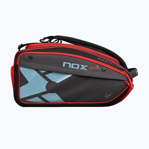 Padeltáska NOX ML10 Competition XL Compact Padelbag 80 l grey/black/orange (ML10 Competition XL Compact Padelbag BPML10COMXL24) kép