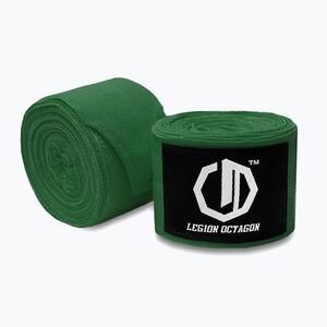 Boxkesztyű kötések Octagon Legion Standard 400 cm dark green (Legion Standard 8048-OW) kép