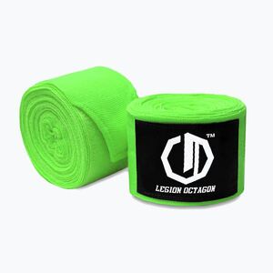 Boxkesztyű kötések Octagon Legion Standard 400 cm light green (Legion Standard 8086-OW) kép