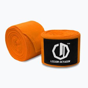 Boxkesztyű kötések Octagon Legion Standard 400 cm orange (Legion Standard 7980-OW) kép