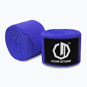 Boxkesztyű kötések Octagon Legion Standard 300 cm dark blue (Legion Standard 4063-OW) kép