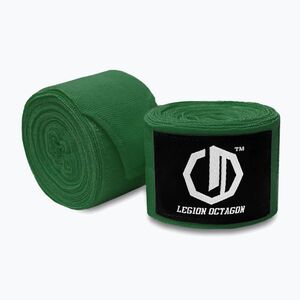 Boxkesztyű kötések Octagon Legion Standard 300 cm dark green (Legion Standard 4025-OW) kép