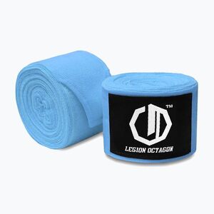 Boxkesztyű kötések Octagon Legion Standard 300 cm light blue (Legion Standard 4100-OW) kép