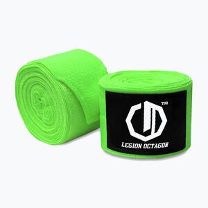 Boxkesztyű kötések Octagon Legion Standard 300 cm light green (Legion Standard 3981-OW) kép