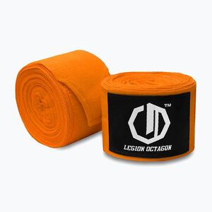 Boxkesztyű kötések Octagon Legion Standard 300 cm orange (Legion Standard 3905-OW) kép