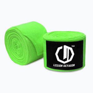 Boxkesztyű kötések Octagon Legion Standard 500 cm light green (Legion Standard 3974-OW) kép