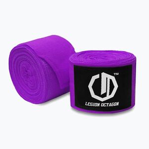 Boxkesztyű kötések Octagon Legion Standard 500 cm purple (Legion Standard 3851-OW) kép