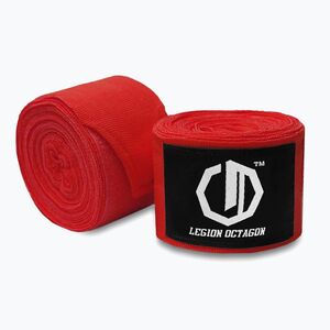 Boxkesztyű kötések Octagon Legion Standard 500 cm red (Legion Standard 4131-OW) kép