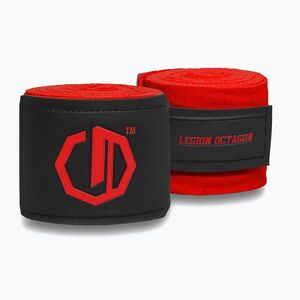 Boxkesztyű kötések Octagon Legion Supreme 300 cm red (Legion Supreme 4124-OW) kép
