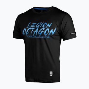 Férfi póló Octagon Legion Brainrot Boombullini Knockoutini black/multicolor (Legion Brainrot Boombullini Knockoutini 5618-TS) kép