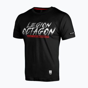 Férfi póló Octagon Legion Brainrot Thaigerini Muaythini black/multicolor (Legion Brainrot Thaigerini Muaythini 5793-TS) kép