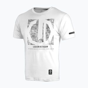 Férfi póló Octagon Legion Square white (Legion Square 1085-TS) kép