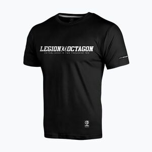 Férfi póló Octagon Legion Unique black/white (Legion Unique 1481-TS) kép