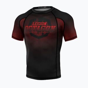 Férfi rashguard Octagon Legion Premium Conquest black/red (Legion Premium Conquest 6920-TS) kép