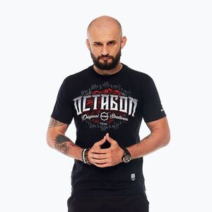 Férfi póló Octagon Santa Muerte black/multicolor (Santa Muerte 8325-TS) kép