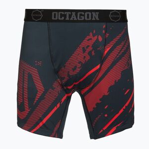 Férfi edző rövidnadrág Octagon Legion Escape black/red (Legion Escape 3645-SH) kép