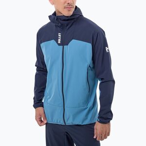 Férfi softshell dzseki Millet Kamet Xcs Light Hoodie coronet blue/saphir (Kamet Xcs Light Hoodie MIV10778_N9302) kép