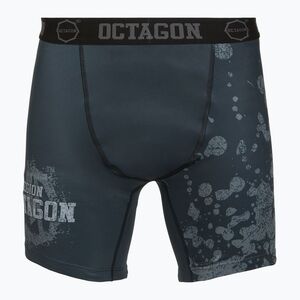 Férfi edző rövidnadrág Octagon Legion Grunge black/grey (Legion Grunge 3751-SH) kép