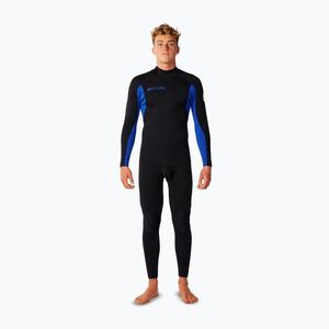 Férfi úszóruha Rip Curl Trad 3/2 mm Back Zip black/blue (Trad 3/2 mm Back Zip 18DMFS) kép