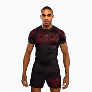 Férfi rashguard Venum Spectre fekete/piros (Spectre VENUM-06307-100) kép