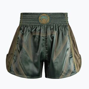 Edző rövidnadrágok Venum Stealth Muay Thai Khaki/Dark Green (Stealth Muay Thai VENUM-06272-459) kép