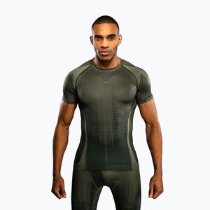 Férfi rashguard Venum Stealth Rashguard khaki/sötétzöld (Stealth VENUM-06276-459) kép