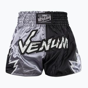 Edző rövidnadrágok Venum Inferno 2.0 Muay Thai Grey / Black (Inferno 2.0 Muay Thai VENUM-06086-203) kép